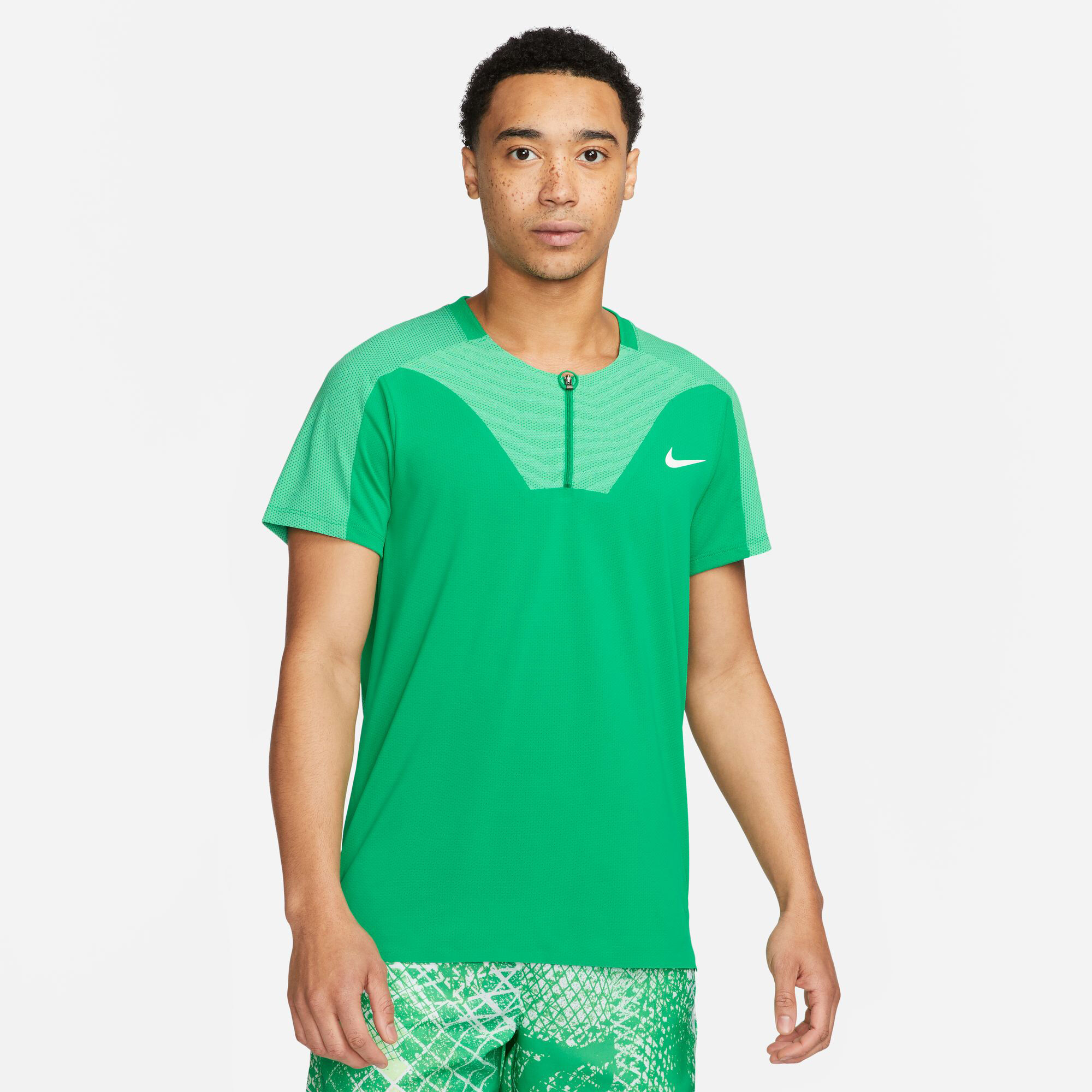 Dri-Fit Advantage Court Slim UL RG Polo Herren - Grün, Mint