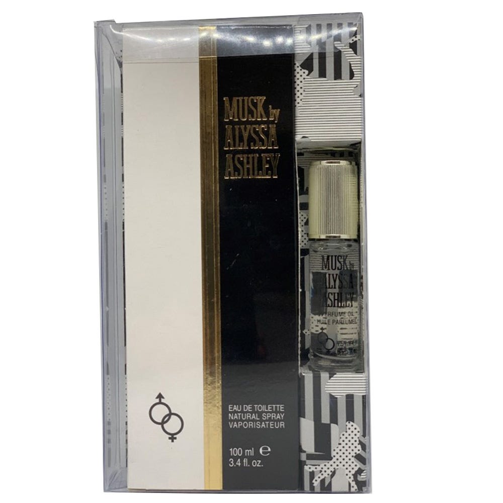ALYSSA ASHLEY Musk Geschenkset Eau de Toilette mit Oil 7,5 ml