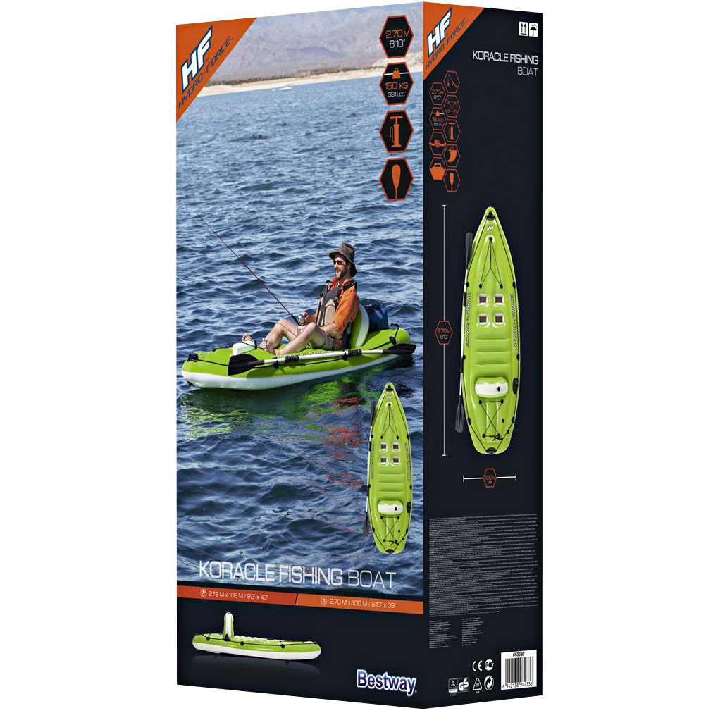 Bestway Hydro-Force™ Angelboot-Set Koracle™