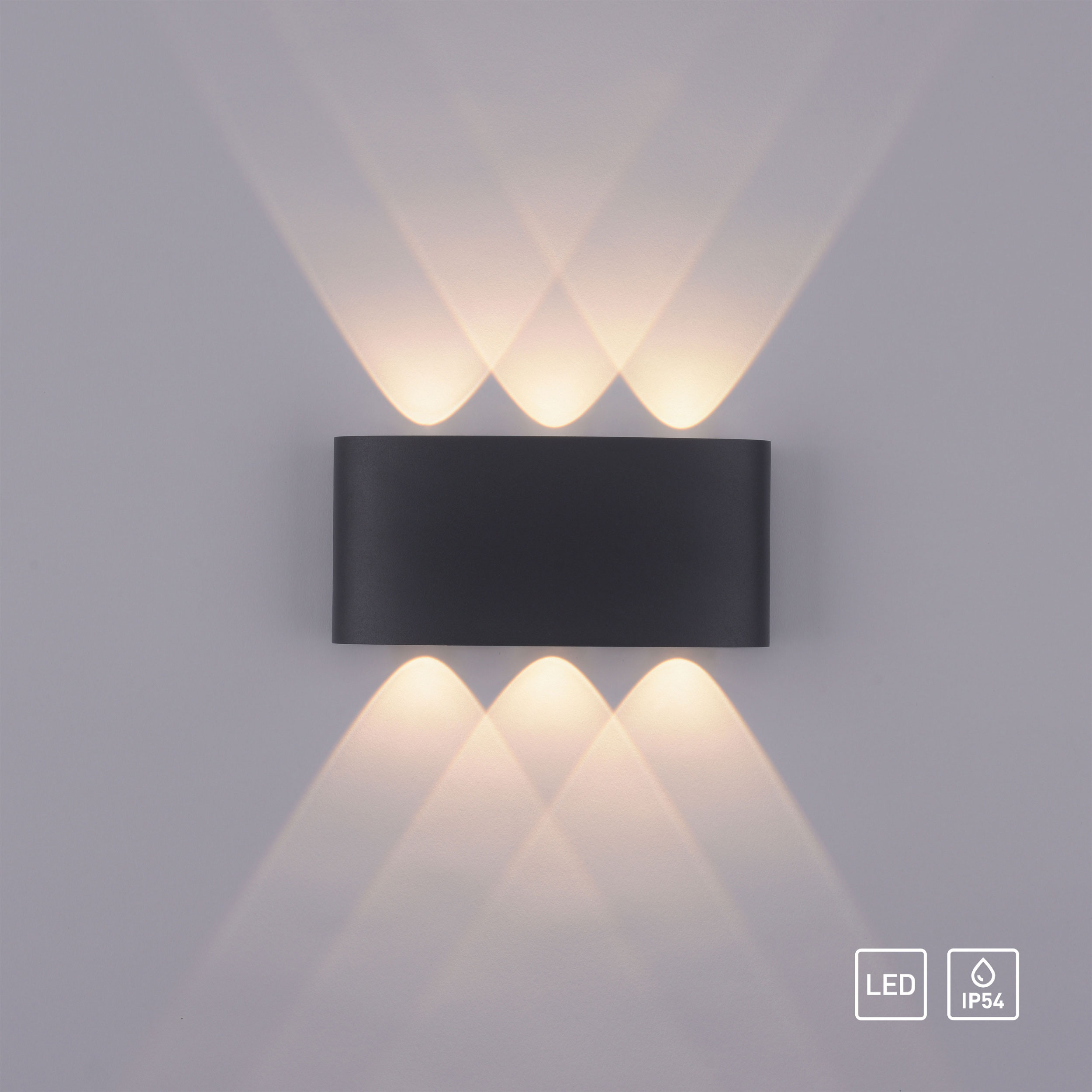 Paul NeuhausLED-Wandleuchte 6flg
