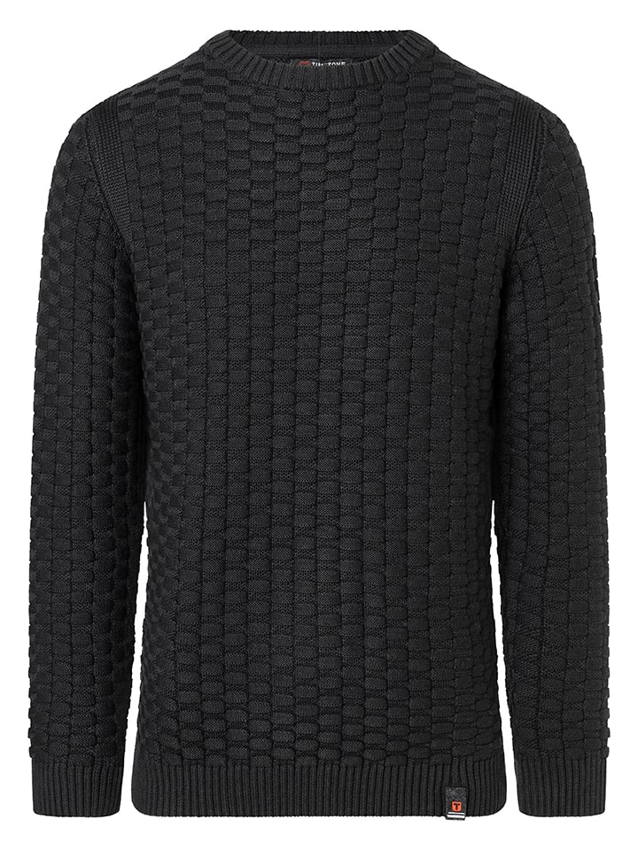 Timezone Pullover in Schwarz günstig kaufen