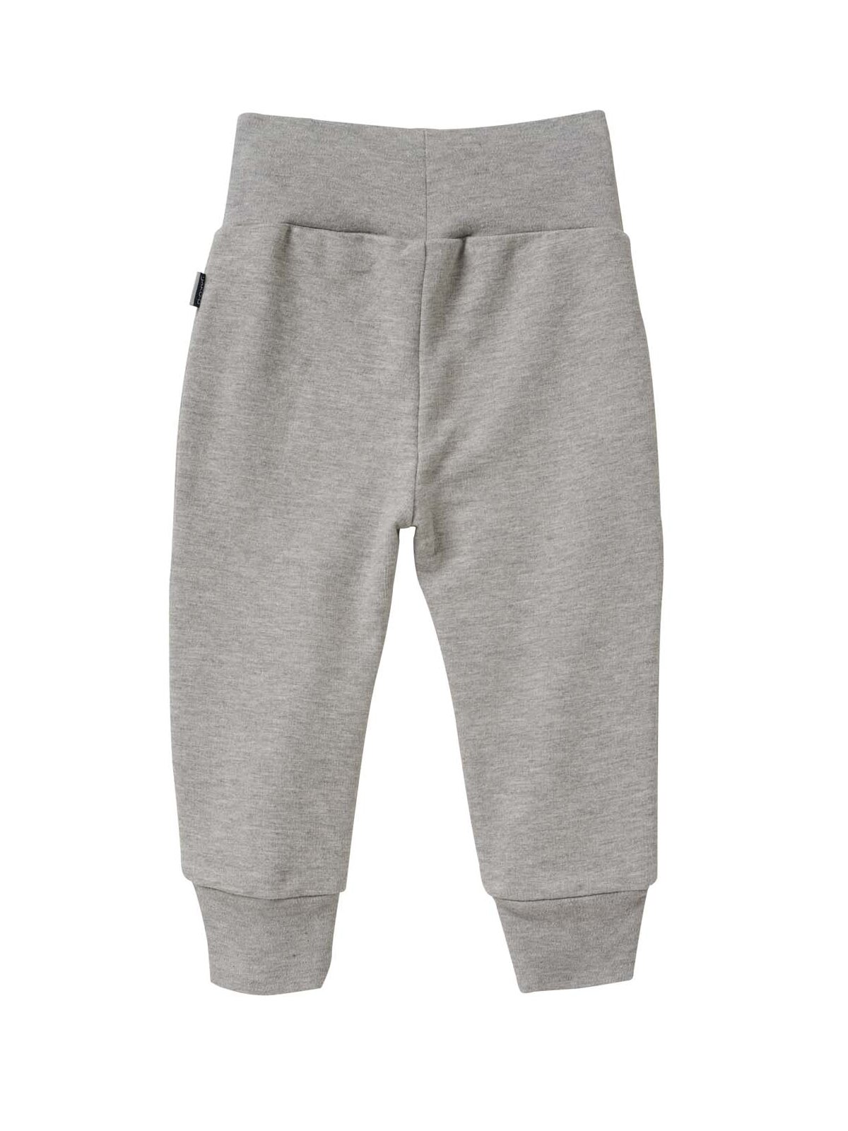 Baby Wohlfühlhose, hellgrau melange