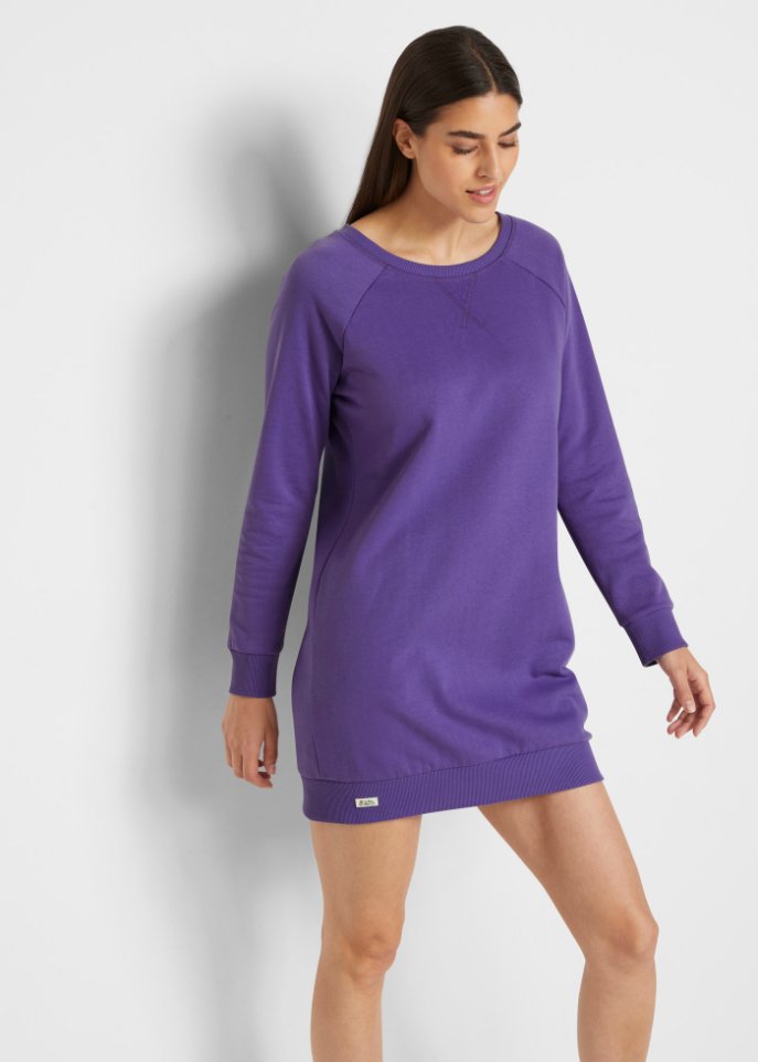 Sweatkleid mit Raglanärmeln