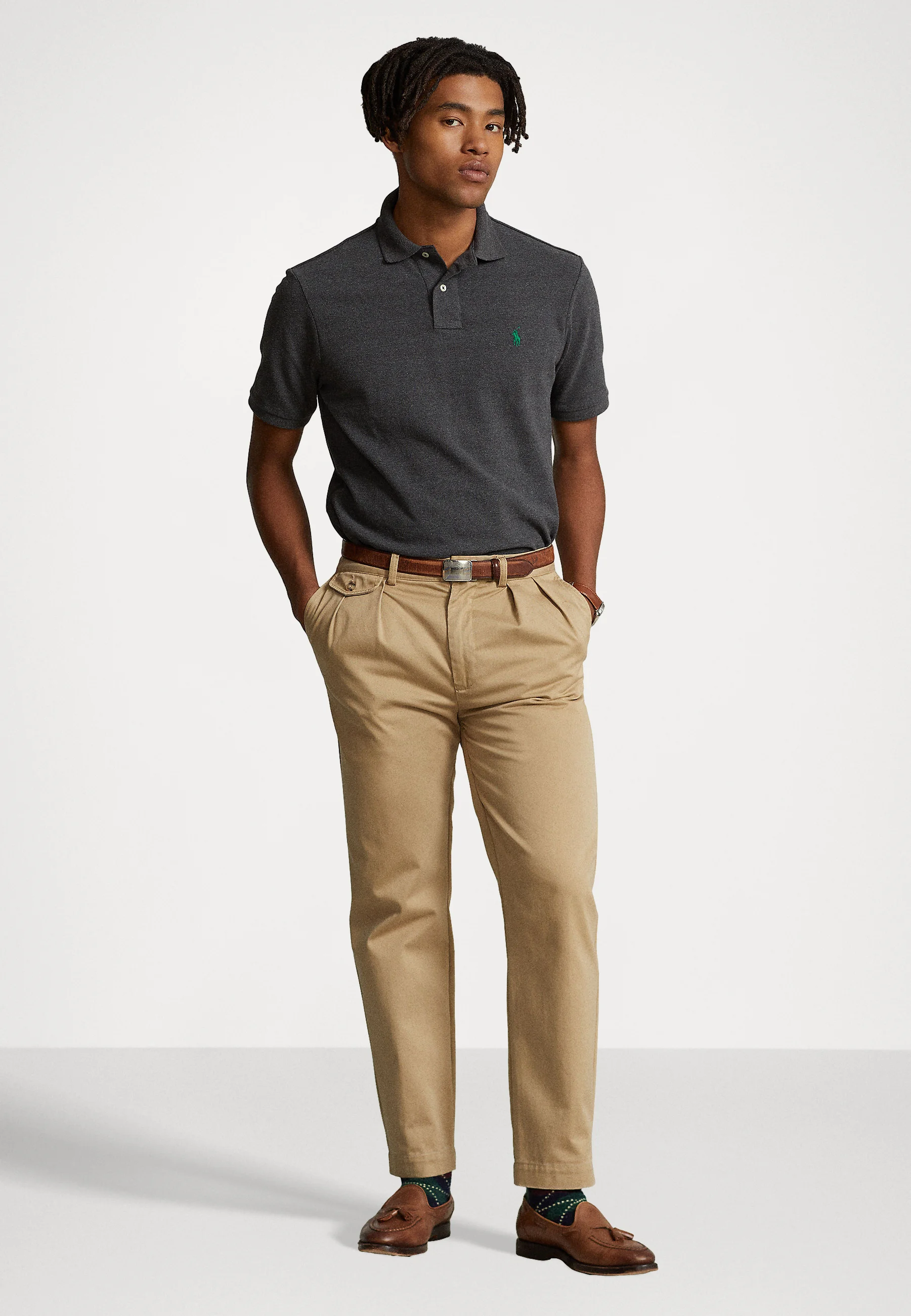 Polo Ralph Lauren Camisa polo de malla ajustada personalizada - Polo