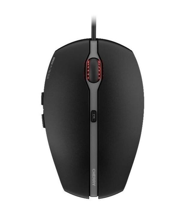 CHERRY Gentix 4K Maus Beidhändig USB Optisch 3600 DPI Schwarz