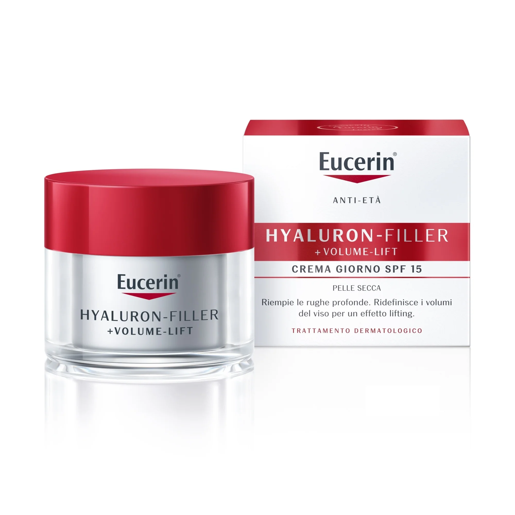 Dnevna krema Hyaluron-Filler + Volume-Lift za suho kožo - Lifting dnevna krema