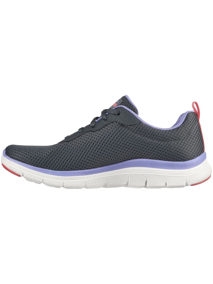 Skechers Freizeitschuhe in grau/bunt-kombi günstig kaufen