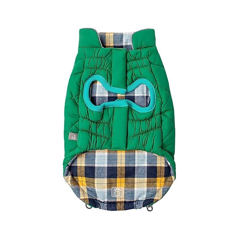 GF Pet Hundemäntel GF Pet Reversible Trail Jacke grün L-XXXL