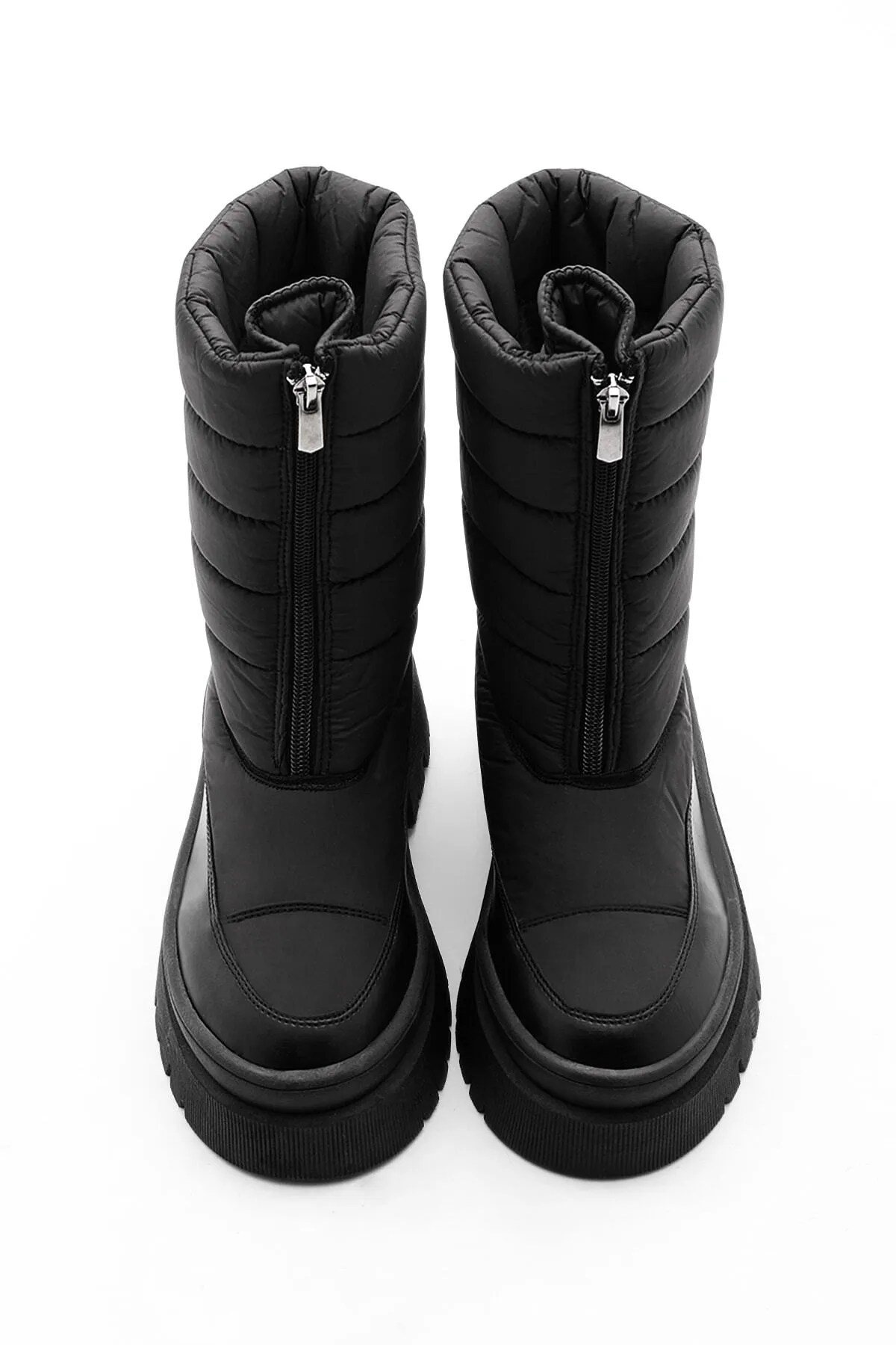 Marjin  Schneestiefel - Schwarz - Flacher Absatz