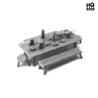 HQ Resin - Commoner Feast Basing Kit 1