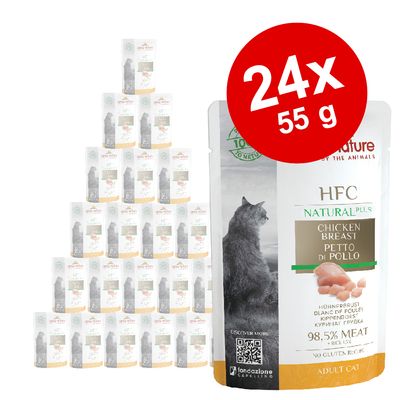 Sparpaket Almo Nature HFC Natural Plus 24 x 55 g