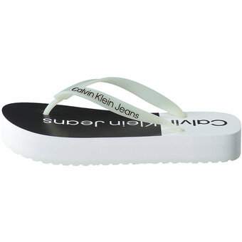 Calvin Klein Beach Sandal Flatform in schwarz