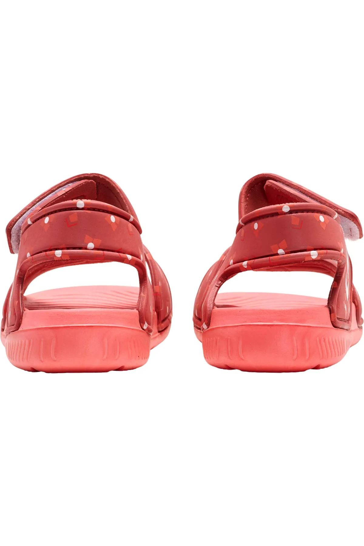 hummel  Pantolette - Rot - Flacher Absatz