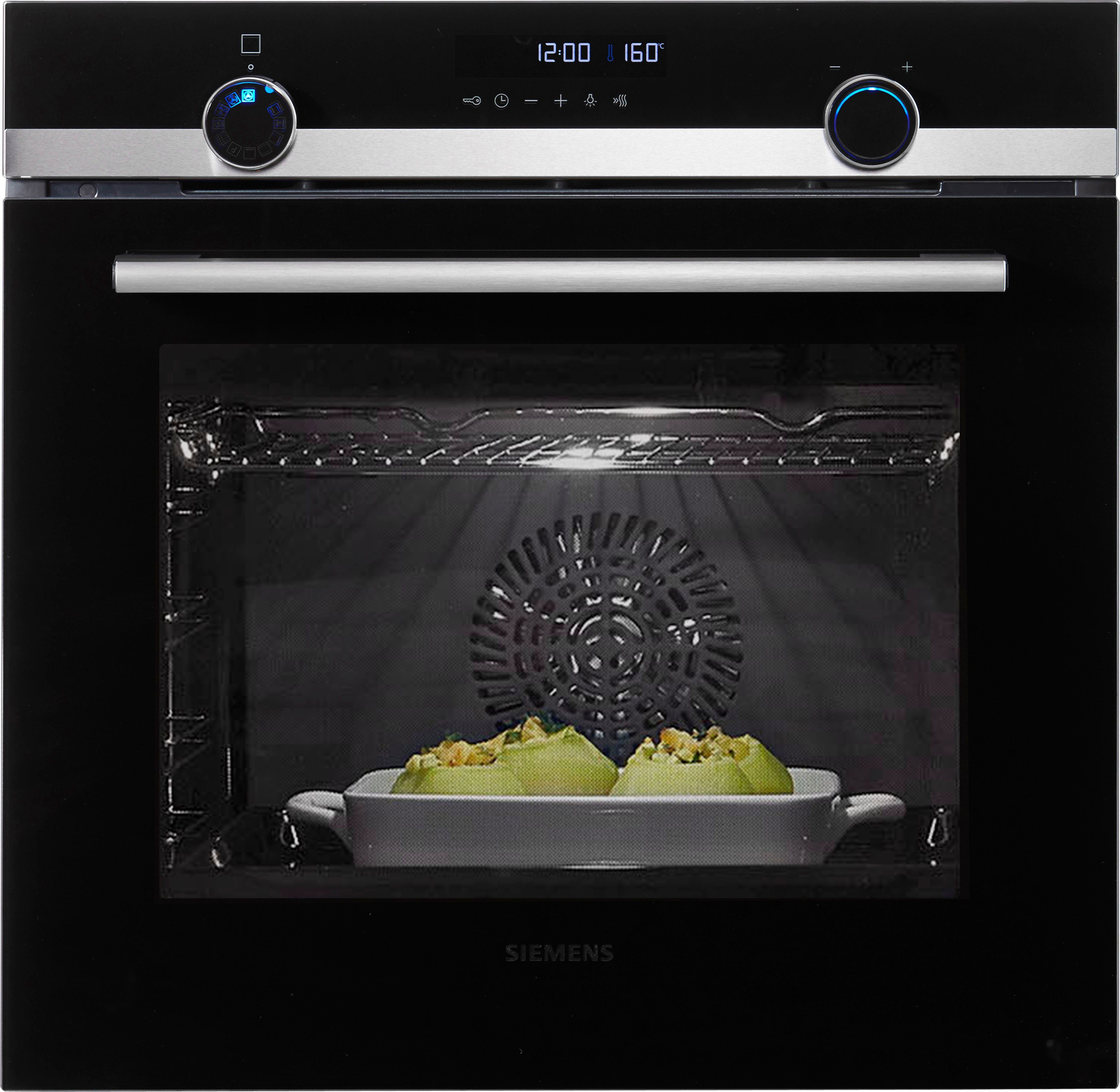 SIEMENS Pyrolyse Backofen iQ500 HB578ABS0, Pyrolyse-Selbstreinigung, Automatikprogramme