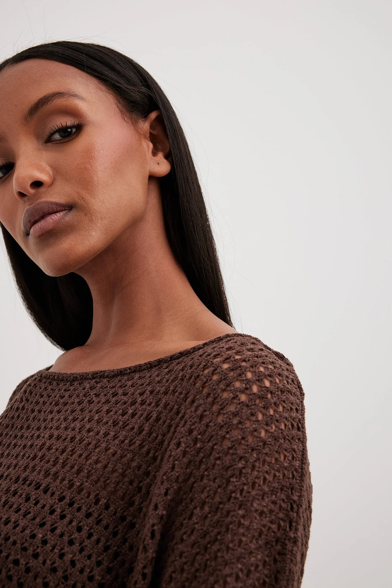 Lässiger Oversize-Strickpullover