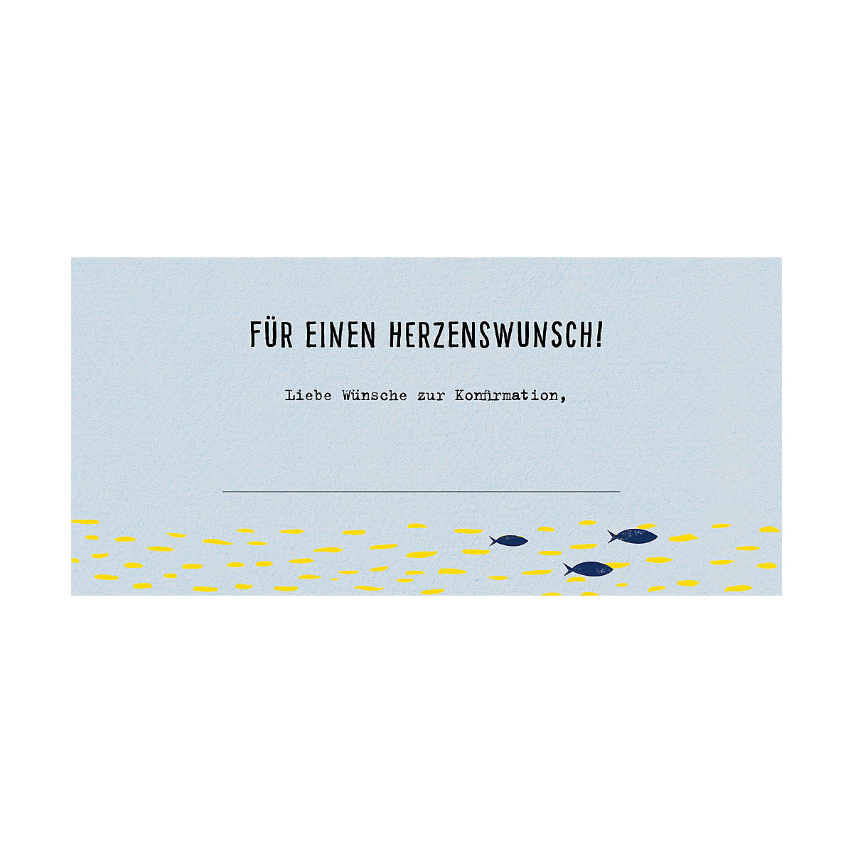Gutscheinkuvert/Geldumschlag Alles Gute zur Konfirmation