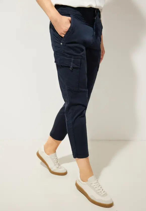 Street One Cargo Loose Fit Mom Hose