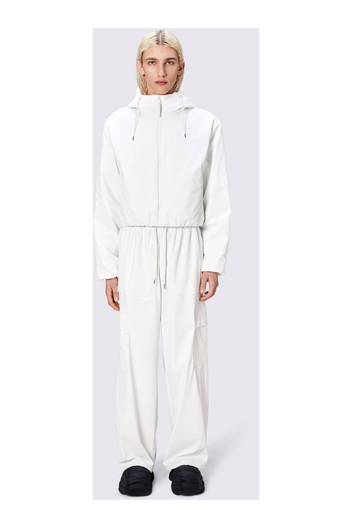 Rains Impermeables Trenchs Unisexe couleur blanc