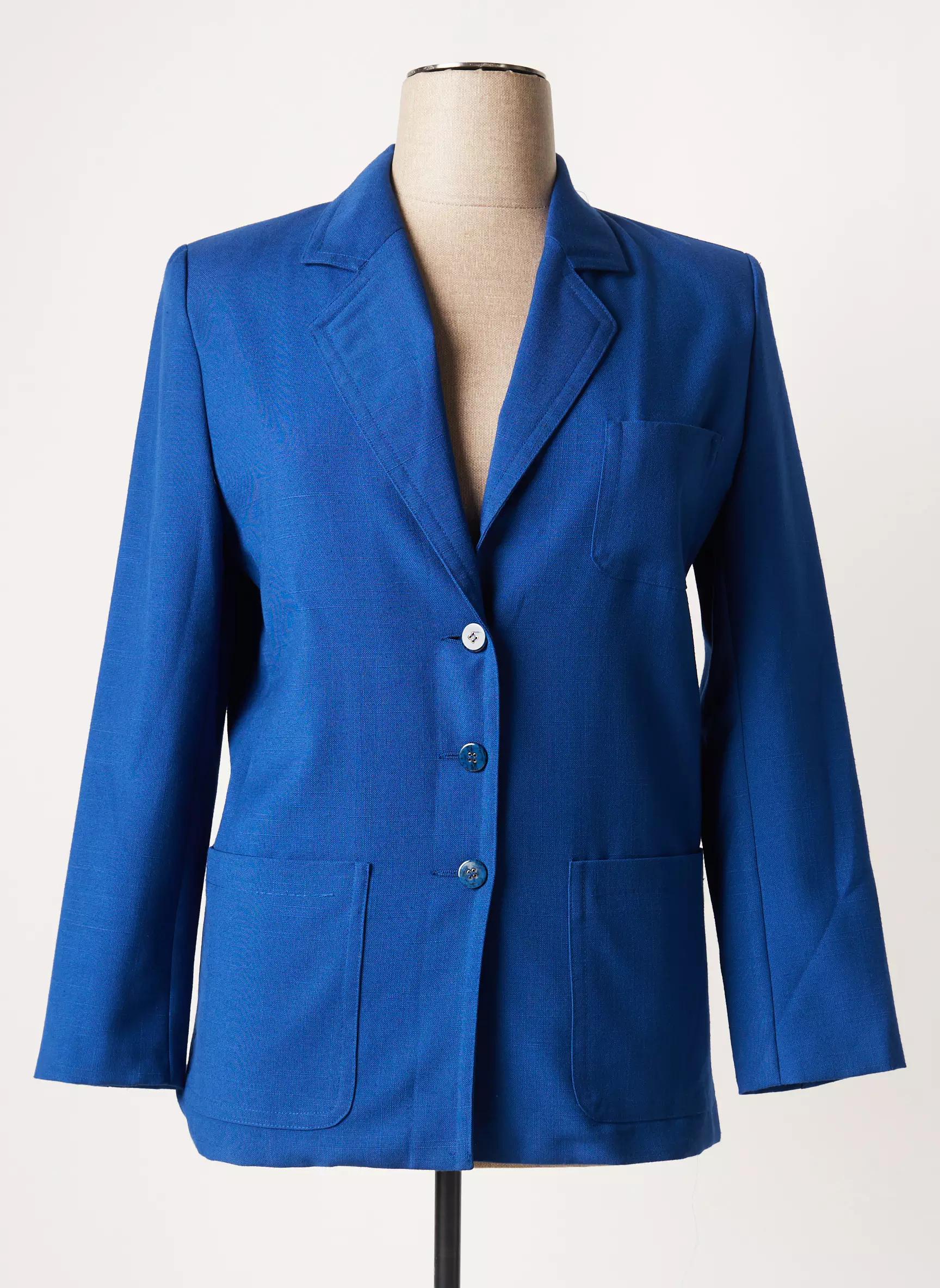 Paul Mausner Blazers Femme couleur bleu