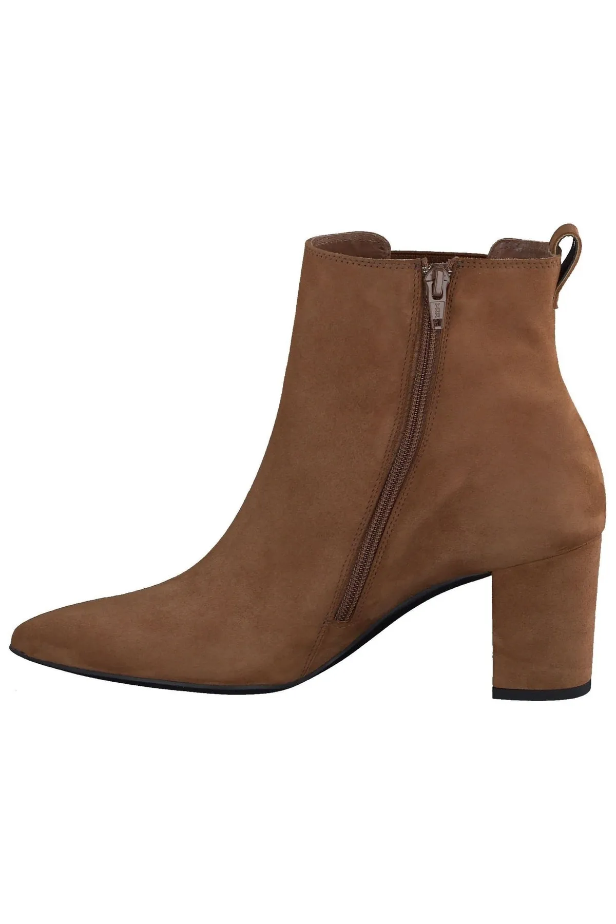 Paul Green  Stiefelette - Braun - Blockabsatz