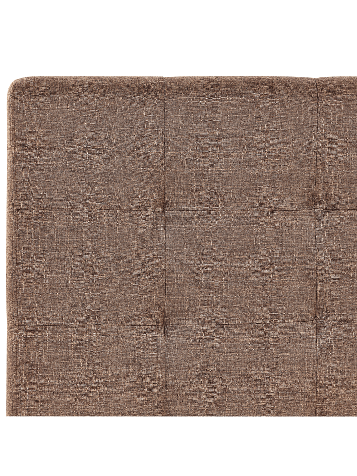 Beliani Doppelbett LA ROCHELLE in Braun - (W) 193 x (H) 109 x (L) 213 cm günstig kaufen onesize