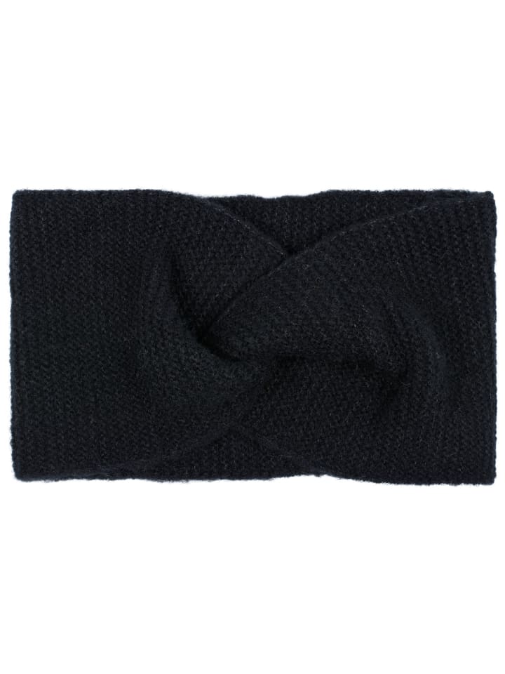 styleBREAKER Feinstrick Stirnband in Schwarz günstig kaufen onesize