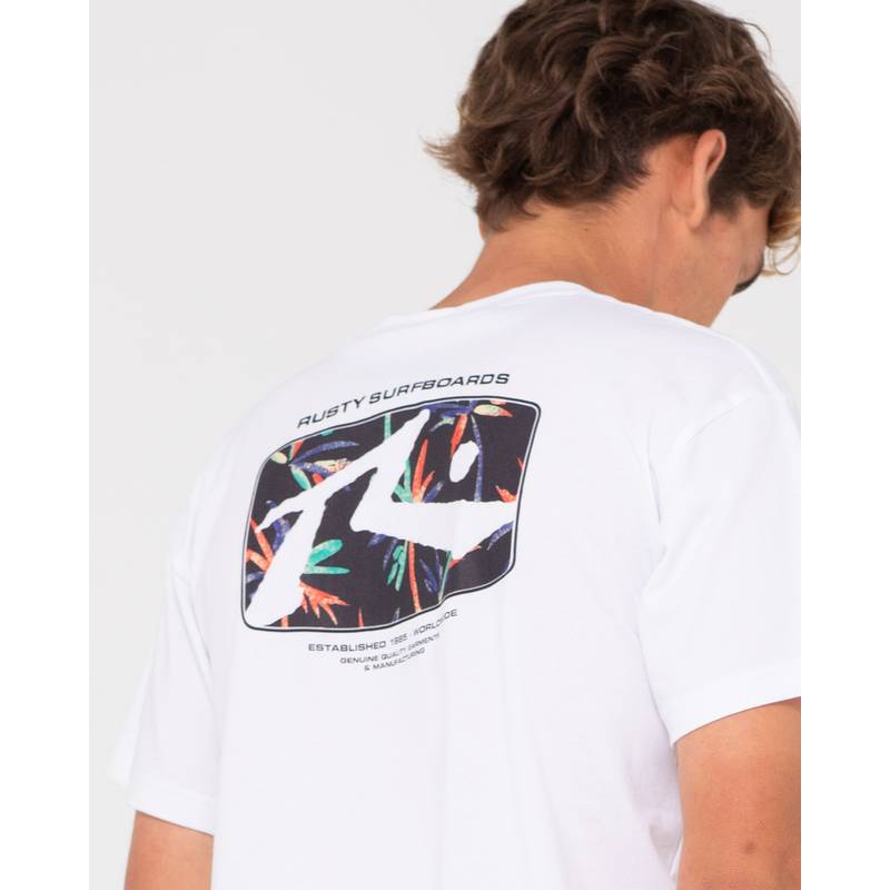 RUSTY ADVOCATE SHORT SLEEVE TEE T-Shirt Herren