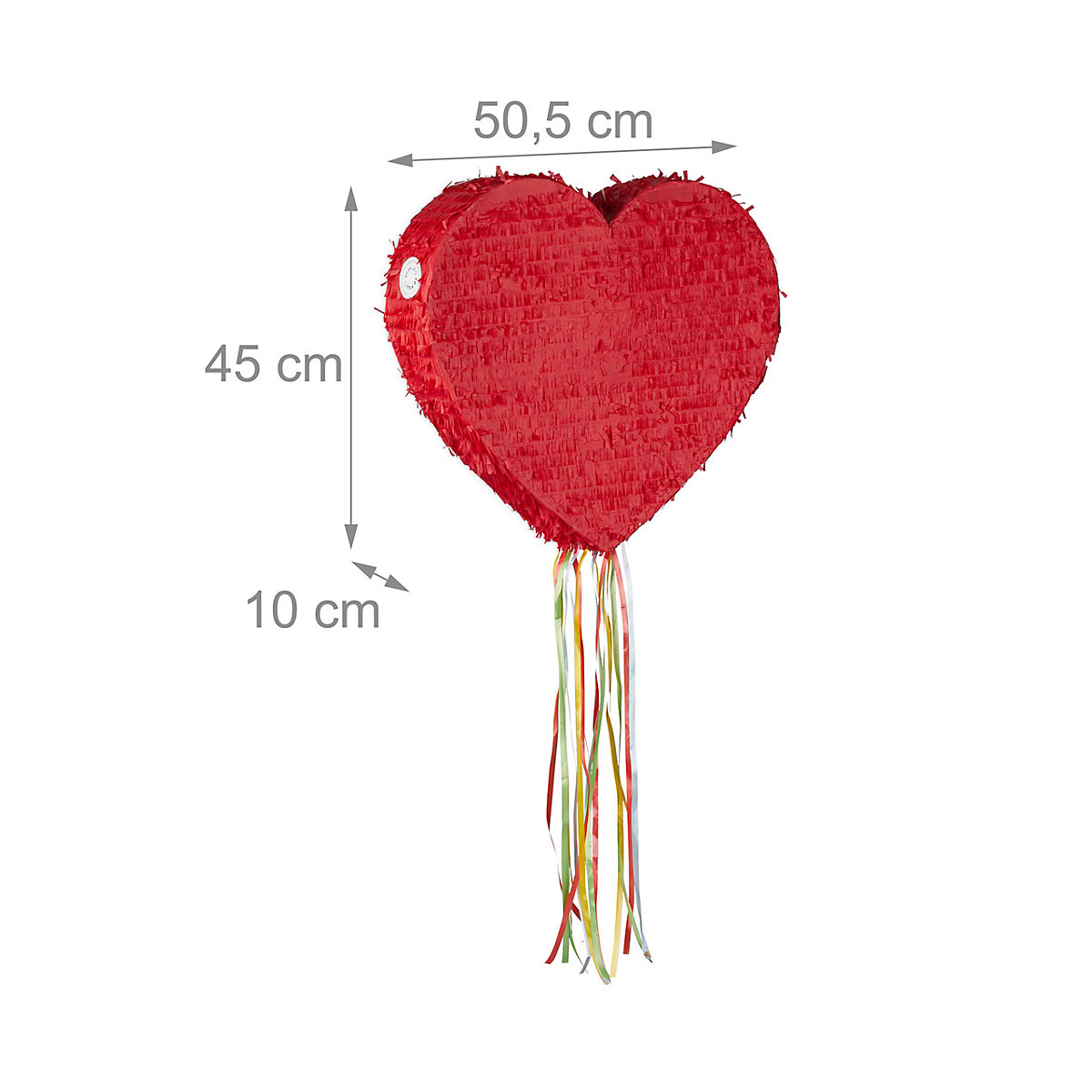 Herzpinata rot
