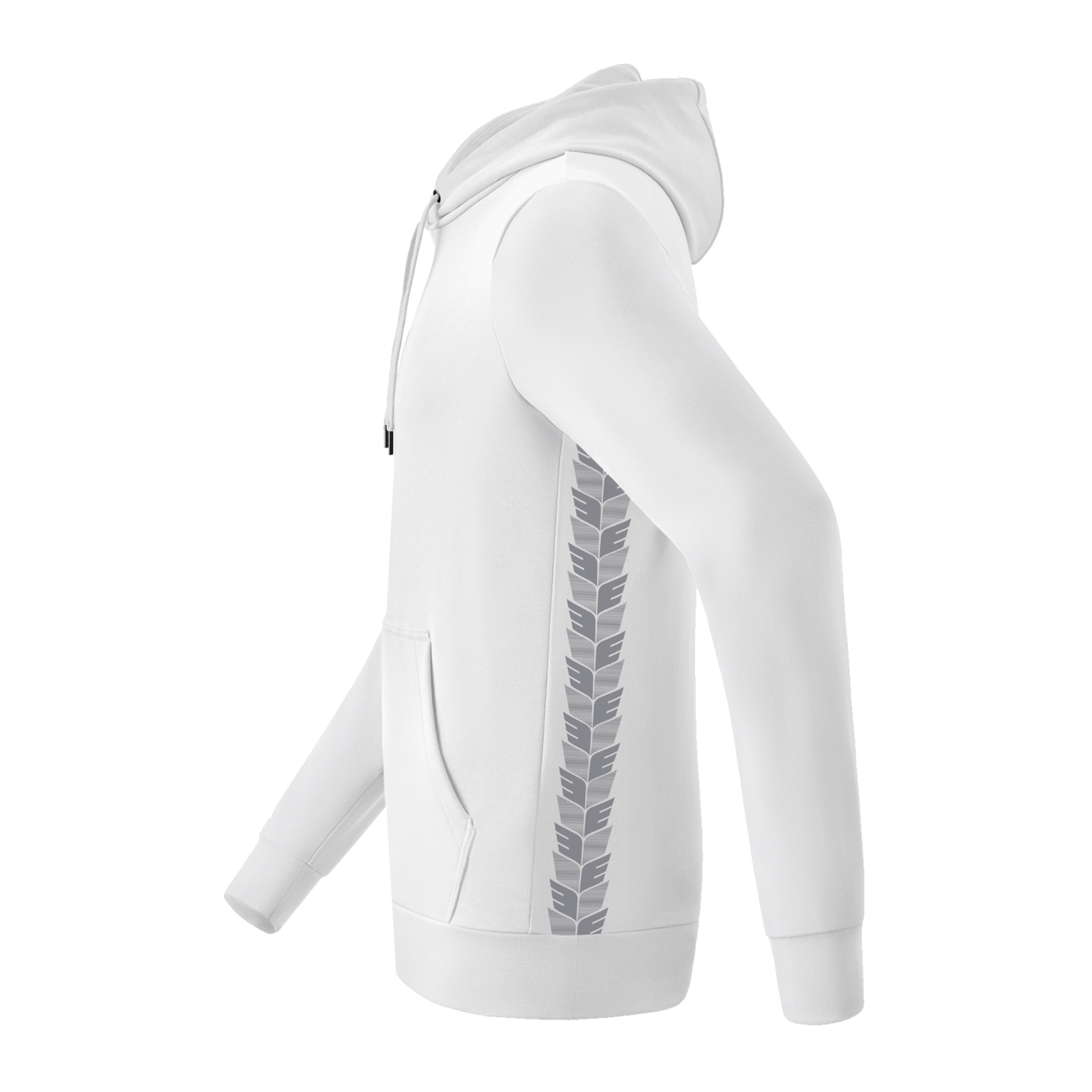 Erima Team Essential Hoody Kids Weiss Grau