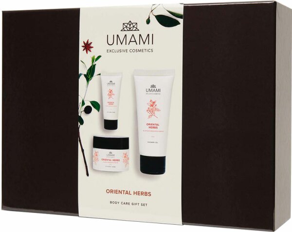 Umami Oriental Herbs Body Care Gift-Set Körperpflegeset