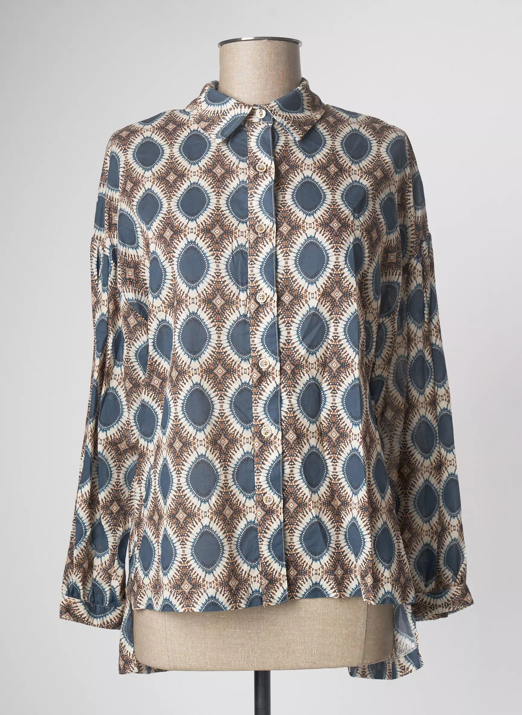 La Petite Francaise Chemisiers Femme couleur bleu