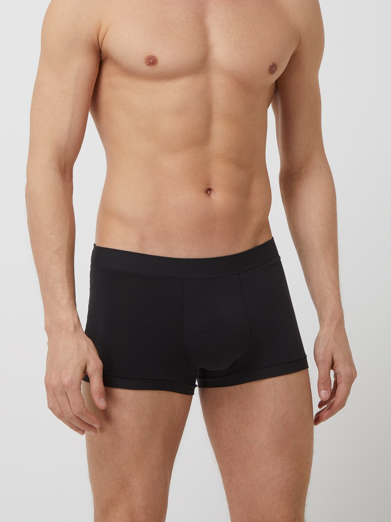 Trunks mit Stretch-Anteil im 2er-Pack in schwarz