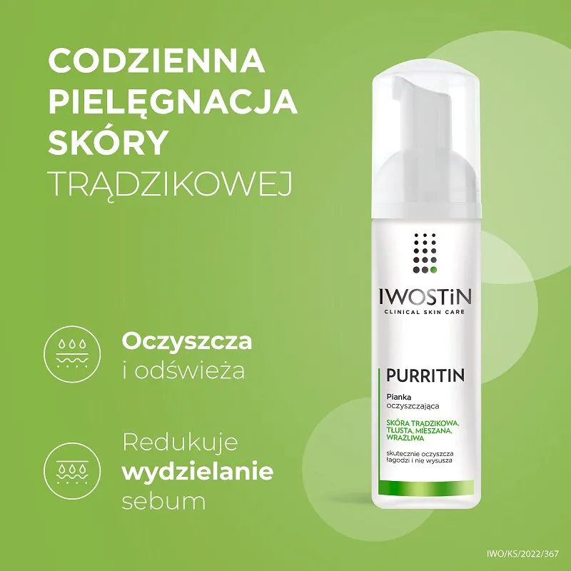 Iwostin Purritin pjena za čišćenje lica