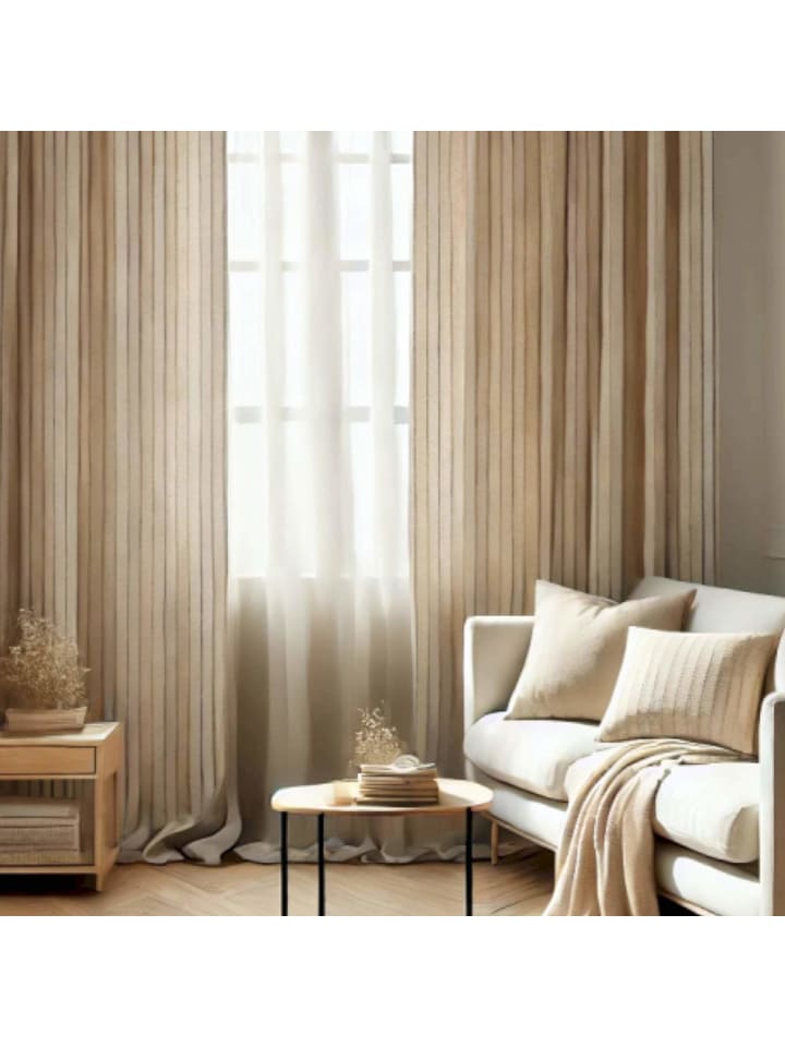 ESPRIT Ösenvorhang FUN in Beige günstig kaufen 140 x 250 cm