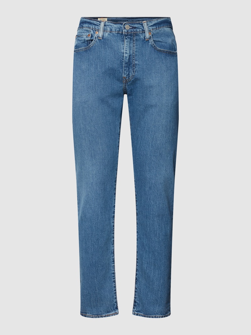 Jeans mit 5-Pocket-Design Modell 'SQUEEZY' in blau