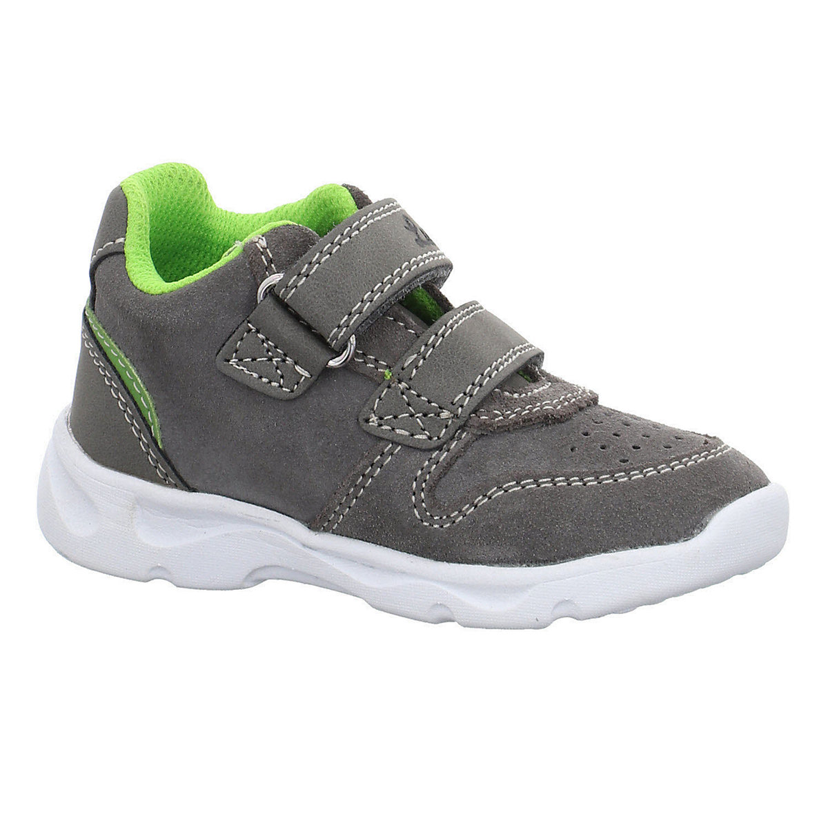 Baby Lauflernschuhe Krabbelschuhe Bolle Klettschuh Babyschuhe Veloursleder uni Halbschuhe