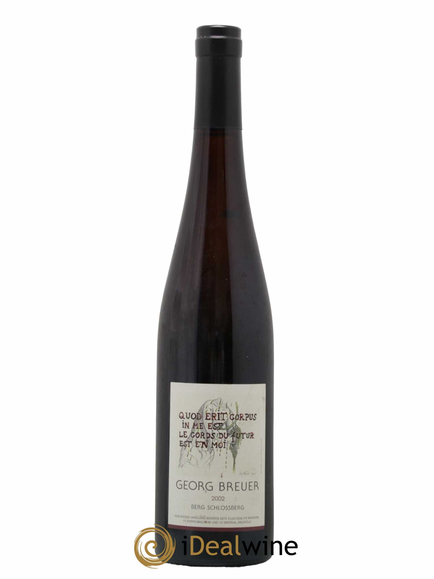 Riesling Rüdesheim Berg Schlossberg Georg Breuer  2002 - Lot de 1 Bouteille