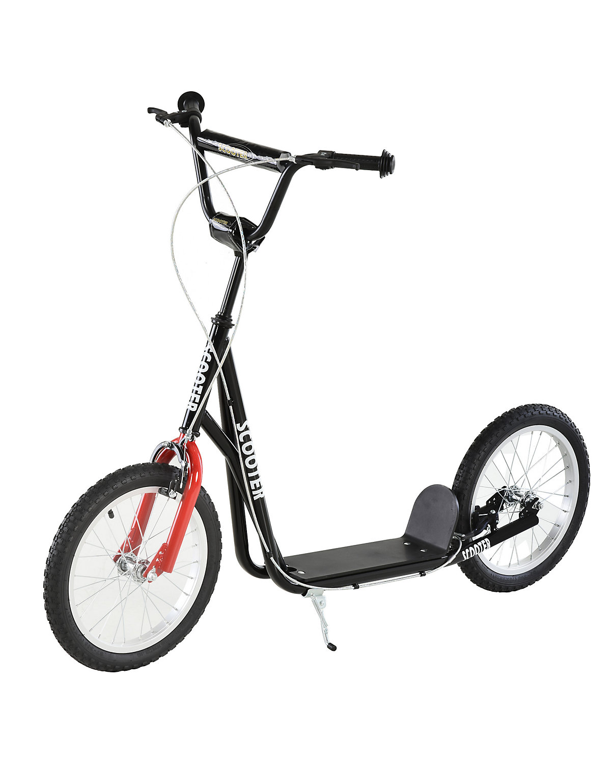 Kinderscooter mit Handbremse