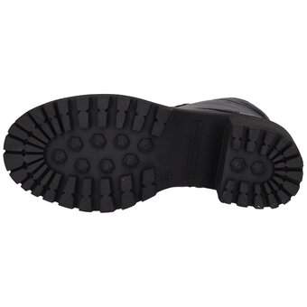 Tom Tailor Schnürstiefelette in schwarz