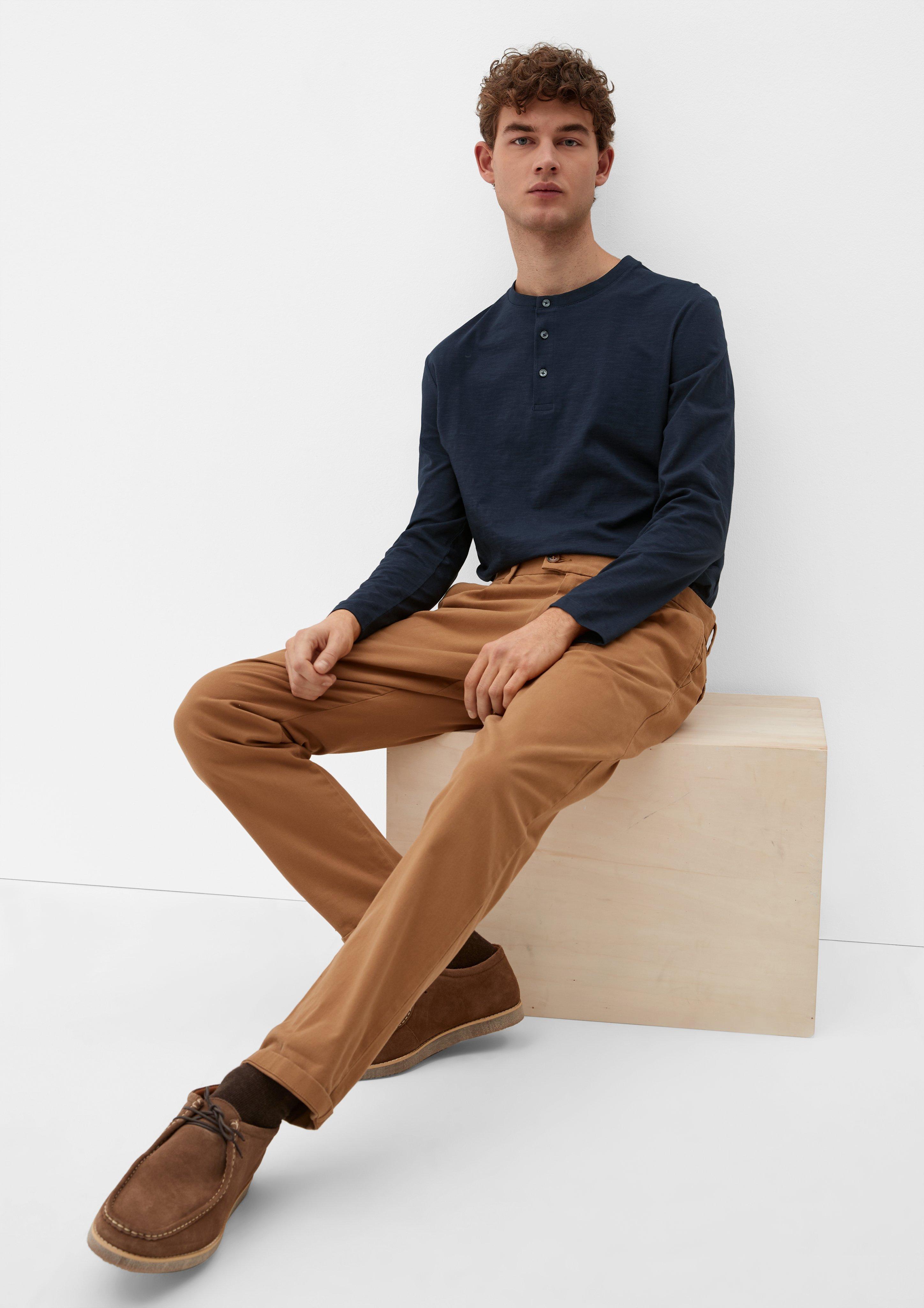 Longsleeve mit Henley-Ausschnitt  2129249-5955