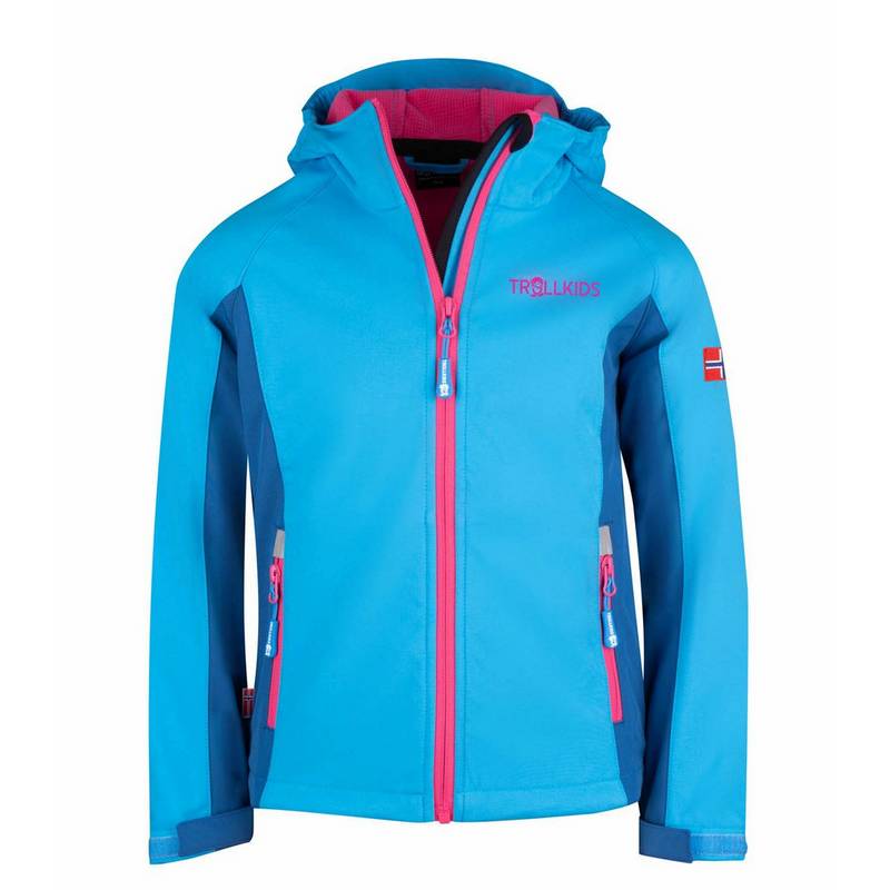 Trollkids Kristiansand Softshelljacke Kinder