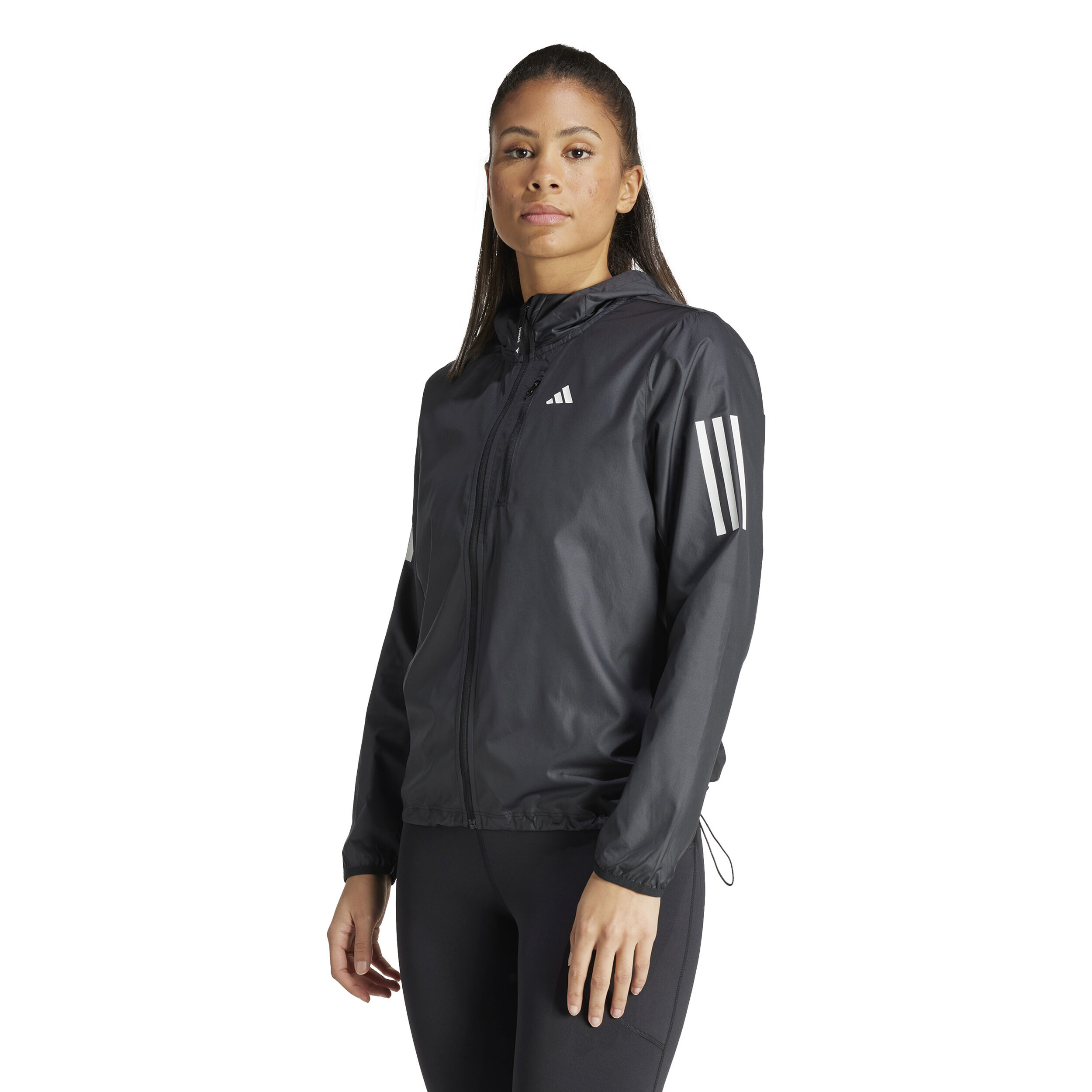 Own The Run B Laufjacke Damen - Schwarz