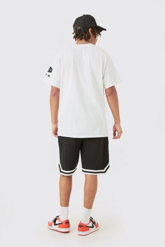 Oversize T-Shirt mit lizenziertem Scooby Doo Racing Print