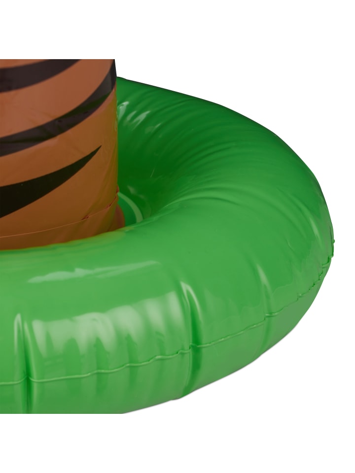 relaxdays 2x Aufblaspalme in Grün/ Braun günstig kaufen onesize