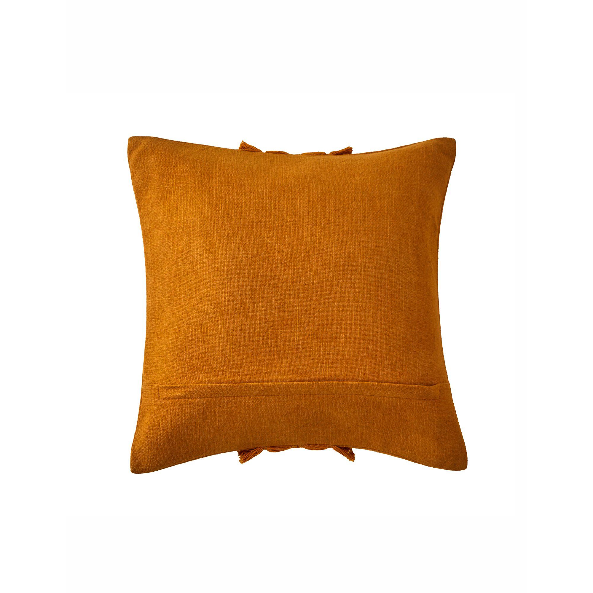 Coussin avec galon franges