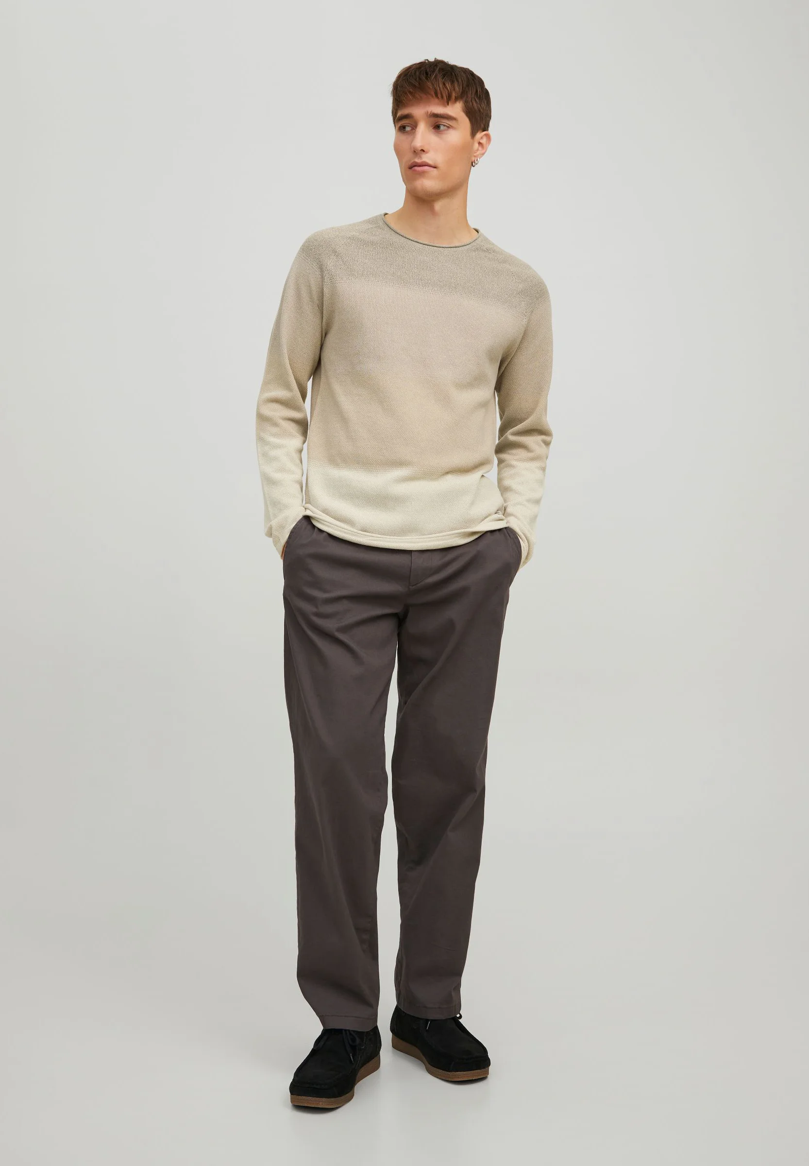 Jack & Jones JJEHILL CUELLO REDONDO - Suéter