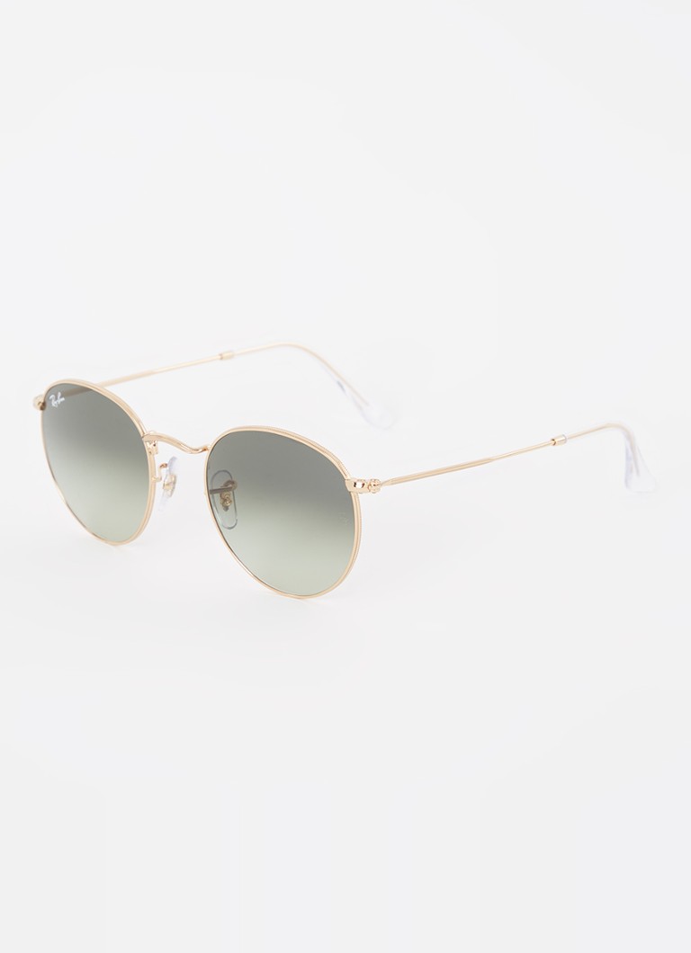 Ochelari de soare metalici rotunzi Ray-Ban RB3447