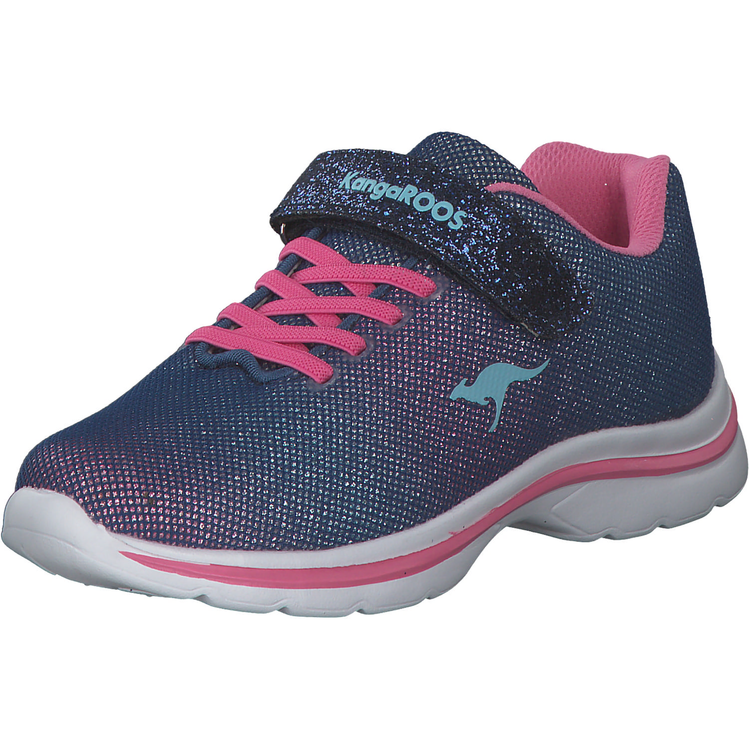 KangaROOS Kangashine EV II 18315, Sneakers Low, Kinder, Blau
