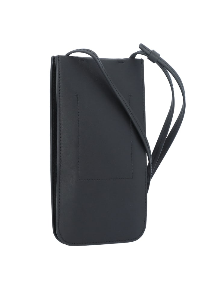LIEBESKIND BERLIN Ezra Handytasche Leder 11.5 cm in black günstig kaufen onesize