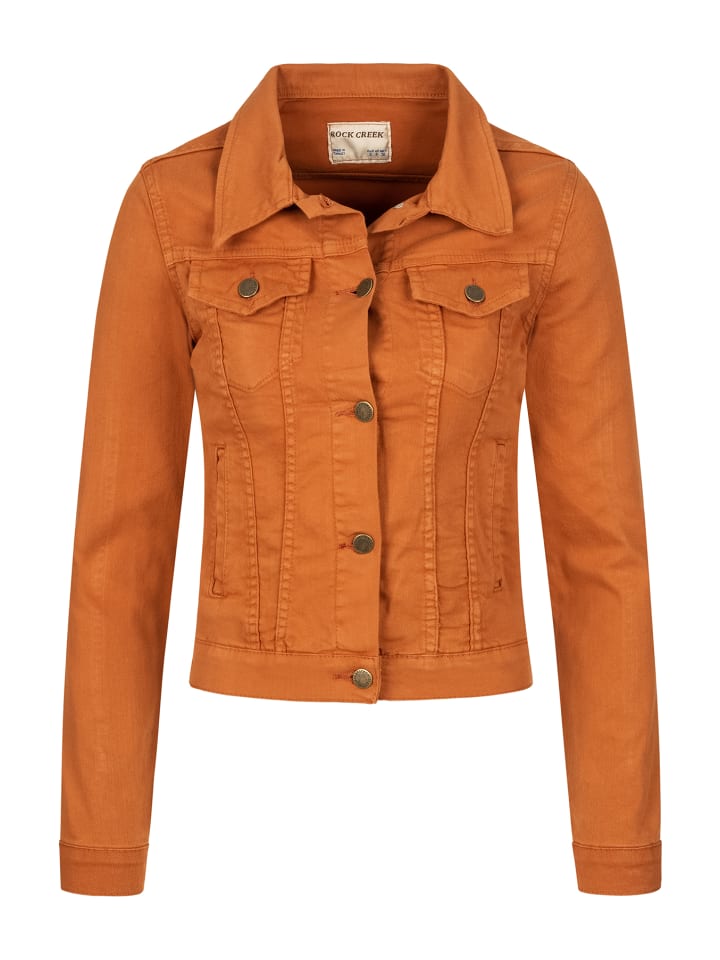 Rock Creek Jacke in Orange günstig kaufen
